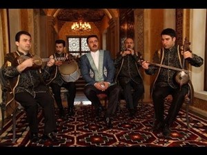 Affiche de Chants d'Azerbaïdjan par Gochag Askarov et Pierre de Trégomain