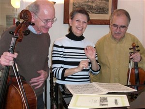 Affiche de Musique de chambre : piano, violon, violoncelle