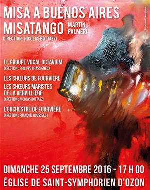 Affiche de Misa a buenos aires| misa tango de Martin Palmeri