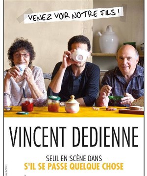 Affiche de Vincent dedienne dans S'il se passe quelque chose