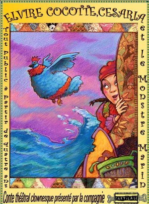 Affiche de Elvire Cocotte Césaria et le monstre marin