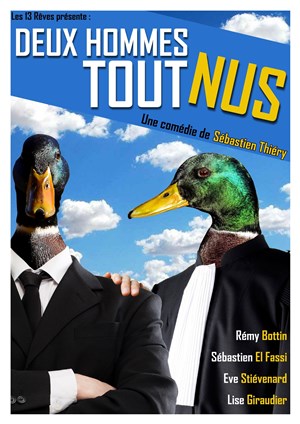 Affiche de Deux hommes tout nus