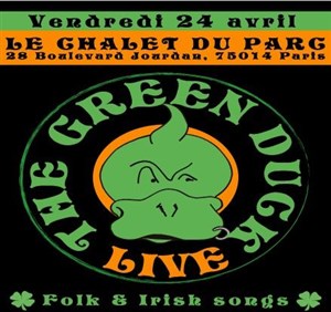 Affiche de Concert Live The Green Duck