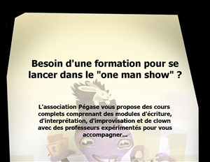 Affiche de Cours de one man show