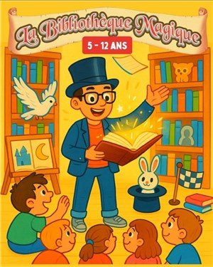 Affiche de La Bibliothèque magique | 5-12 ans