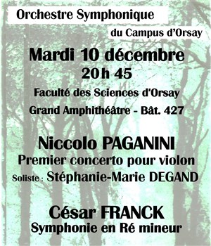 Affiche de Concerto pour violon de Paganini
