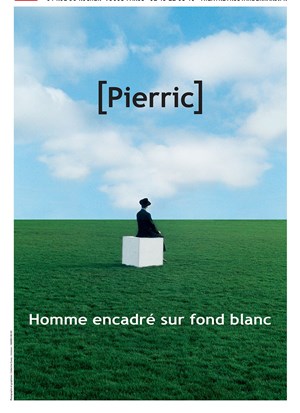 Affiche de Pierric dans Homme encadré sur fond blanc