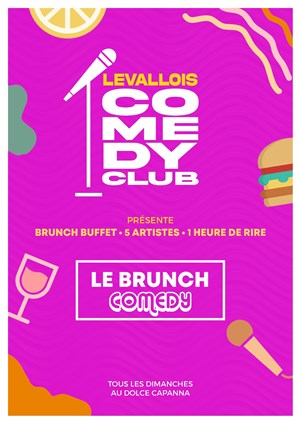 Affiche de Brunch Comedy + Spectacle