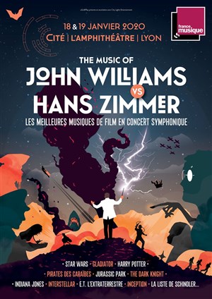 Affiche de The music of John Williams Vs Hans Zimmer
