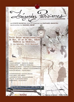Affiche de Légendes Parisiennes