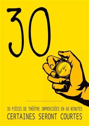 Affiche de 30 impros chrono