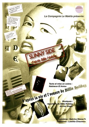 Affiche de Naïsiwon El Aniou dans Sunny side d'après Billie Holiday