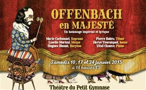 Affiche de Offenbach en Majesté