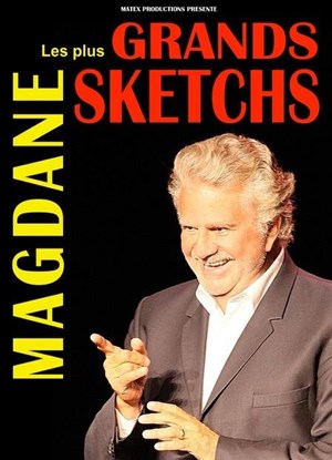 Affiche de Roland Magdane dans Les plus grands sketchs