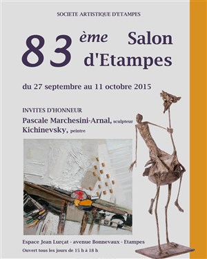 Affiche de 83 ème Salon d'Art d'Etampes