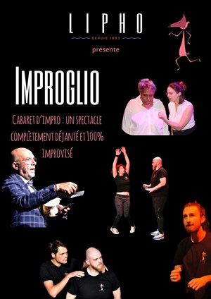 Affiche de Improglio : Cabaret d'impro