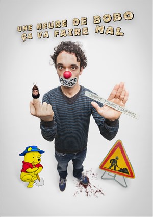Affiche de Damien Preteux dans Une heure de Bobo ça va faire mal !