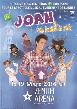 Affiche de Joan et Ze boîte à zik