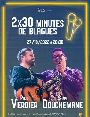 Affiche de 2x30 minutes de blagues | Paul & Samy