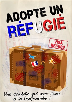 Affiche de Adopte un réfugié