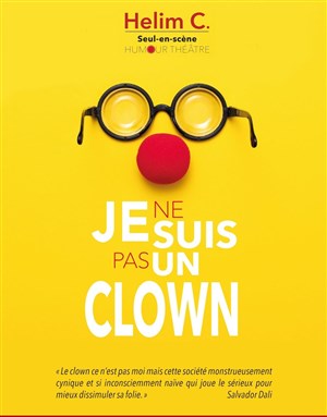 Affiche de Je ne suis pas un clown