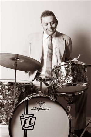 Affiche de François Laudet Quintet : Krupa Project