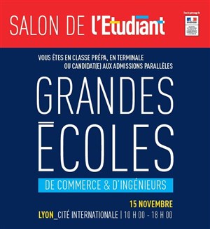 Affiche de Salon des Grandes Ecoles de Commerce et d'Ingénieurs de Lyon