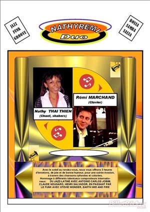 Affiche de Nathyremi duo : Jazz-Latin, Funk