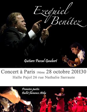 Affiche de Concert flamenco avec Ezequiel Benitez