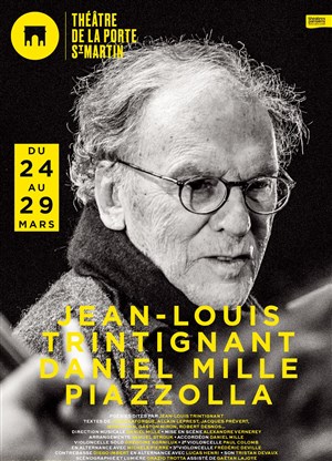 Affiche de Trintignant Mille Piazzolla