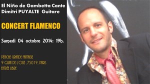 Affiche de El Niño de Gambetta | Concert Flamenco