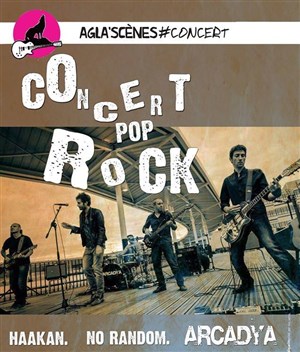 Affiche de Concert pop rock | Les Agla'Scènes
