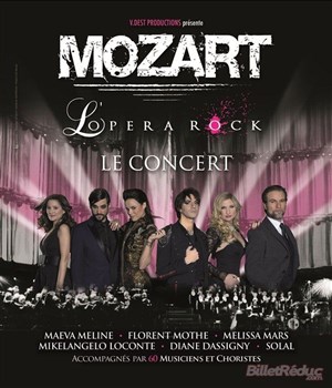 Affiche de Mozart l'Opéra Rock | Le Concert symphonique