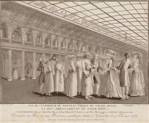 Affiche de Visite guidée : Le quartier du Palais-Royal sous la Révolution Française | par Anne Ferrette