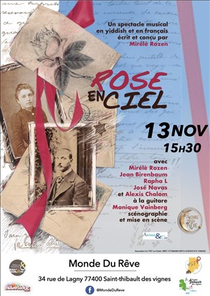 Affiche de Rose en ciel
