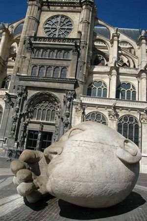 Affiche de Visite guidée : De l'église St Eustache en passant par la cour des miracles... Flânerie dans le quartier des halles | Par Bruno Barthélemy