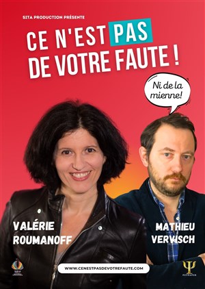 Affiche de Valérie Roumanoff dans Ce n'est pas de votre faute