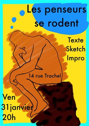 Affiche de Les penseurs se rôdent