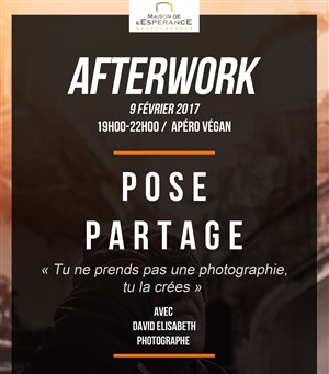 Affiche de Pose Partage | Tu ne prends pas une photographie, tu la crées