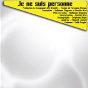 Affiche de Je ne suis personne