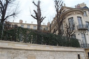 Affiche de Balade littéraire sur l'île Saint-Louis | par Natalina Castagna