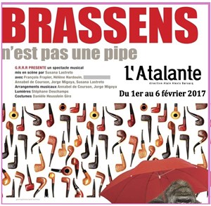 Affiche de Brassens n'est pas une pipe