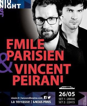 Affiche de Emile Parisien / Vincent Peirani duo
