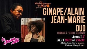 Affiche de Duo Viviane Ginape et Alain Jean-Marie - Hommage à George Gershwin