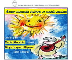 Affiche de Commedia Dell'Arte et Comédie Musicale