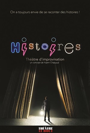 Affiche de Histoires, la pièce improvisée