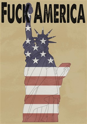 Affiche de Fuck America !