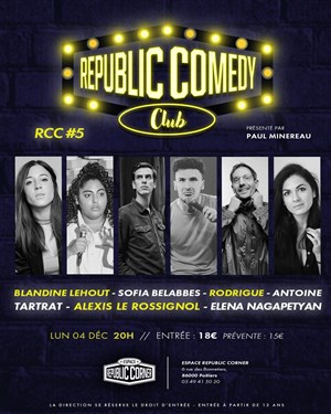 Affiche de Republic Comedy Club #5
