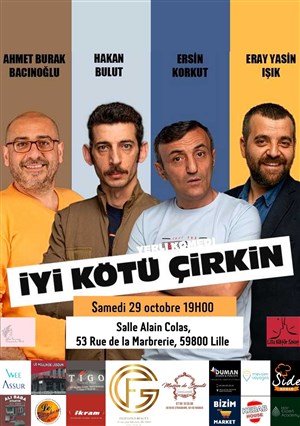 Affiche de Iyi kotu çirkin