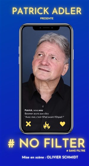 Affiche de Patrick Adler dans No Filter